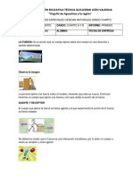 PLAN DE ACTIVIDADES ESPECIALES CIENCIAS NATURALES GRADO CUARTO No 1