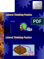 GOAL Lateral Thinking Puzzles.ppt