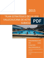 Plan Estrategico de La Liga Vallecaucana PDF