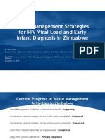 Waste Management Strategies for HIV and Early Infant Diagnosis