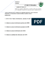 ejercicios de aplicación VIII 2do secundaria 