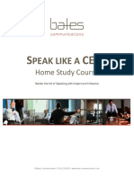 Speak Like A Ceo Home Study Course