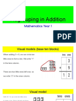 Regrouping in Addition: Mathematics Year 1