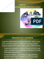 Bab Vii Penulisan Laporan Dan Proposal Bisnis