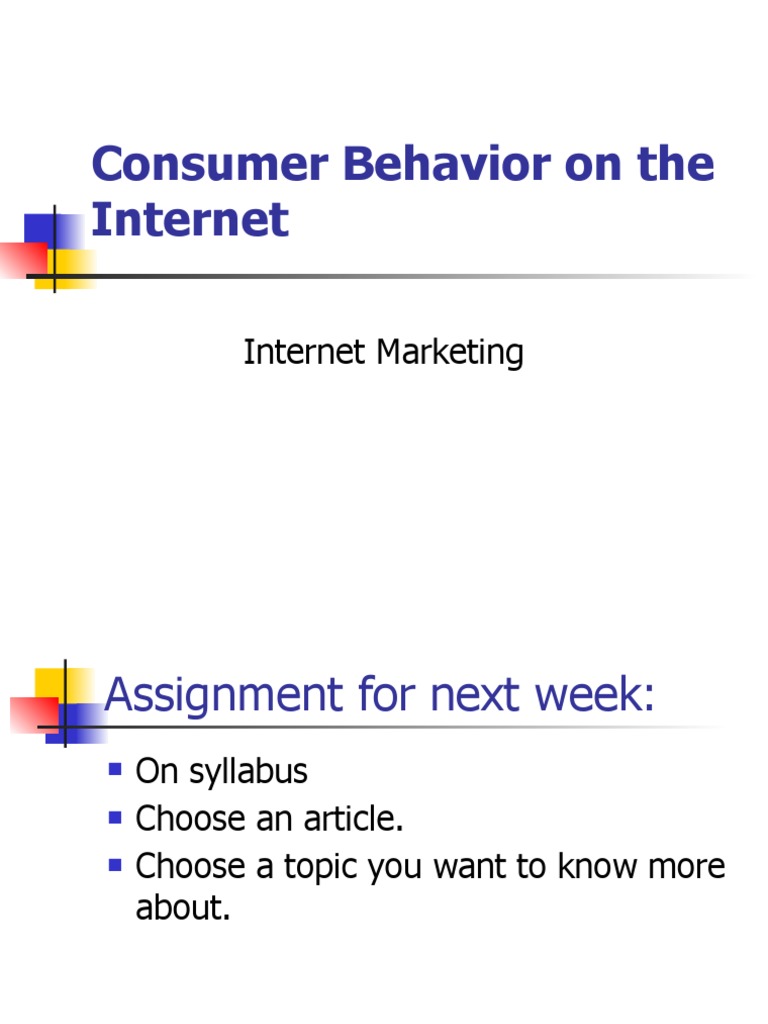 Understanding Online Consumer Behavior | PDF | Economy Of The United ...
