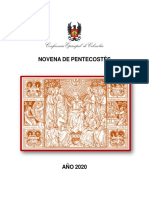 Novena Pentecostés 2020 PDF