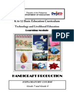 K - 12 Handicrafts Learning Module.pdf