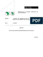 Guinée - Projet de réhabilitation et d’extension de réseaux électriques  de Conakry 2 (PREREC 2) – Résumé PGES