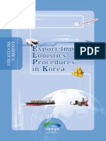 Export-Import Logistics Process in Korea 1st PDF