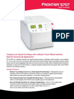 Rontier 5707: Compact Low-Speed Centrifuge With A Modern Touch-Wheel Interface Ideal For General Lab Applications