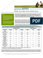 Productivity of Alfalfa Grass Mix Versus Alfalfa Alone