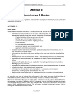 Annex C Aerodromes & Routes