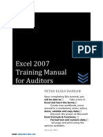 Excel 2007 Tutorial