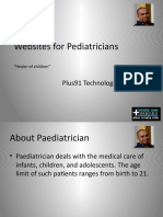 Websites For Pediatricians: Plus91 Technologies Pvt. LTD