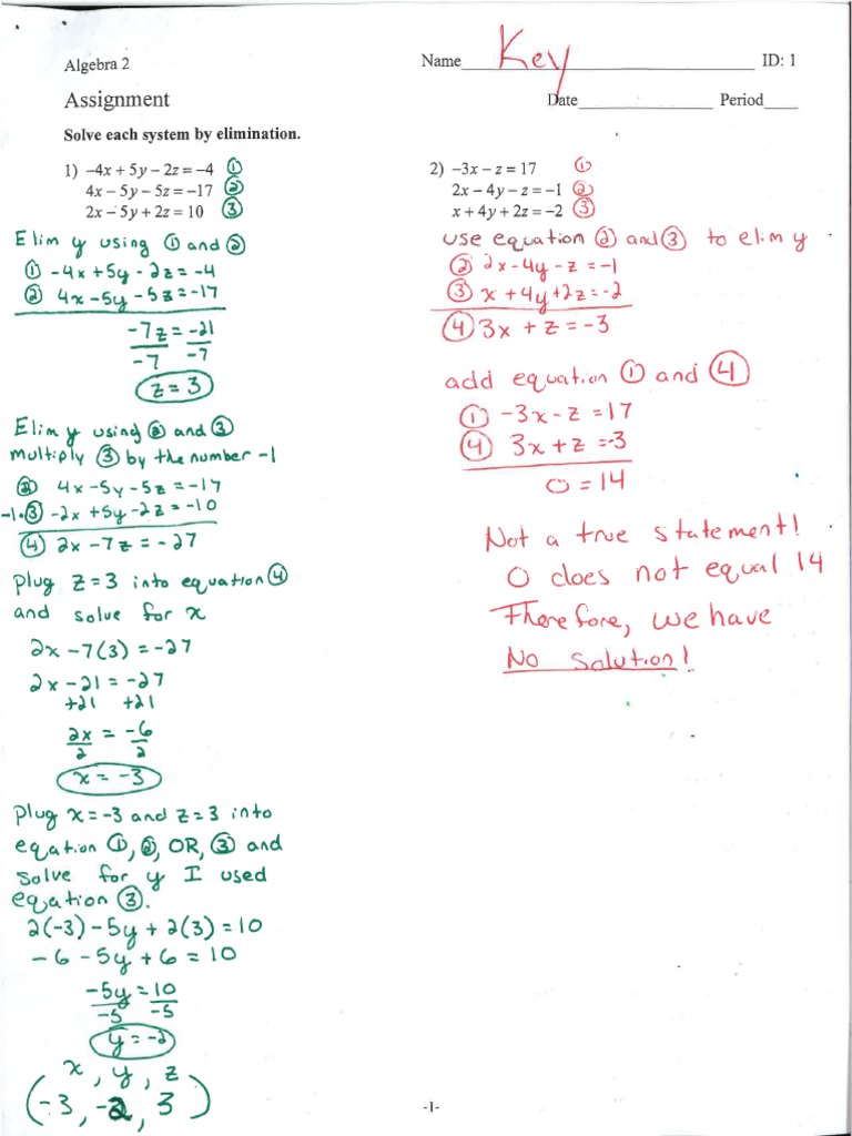 3.5-3.6 Study Guide Key PDF | PDF