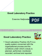 Good Labortory Practice (GLP). 