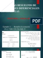 Problemas Resueltos de EDO-HOMOGENEA