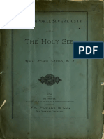 John Ming - Temporal Sovereignity of Holy See PDF