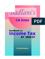 CA Inter Complete Theory Book AY 20-21 PDF