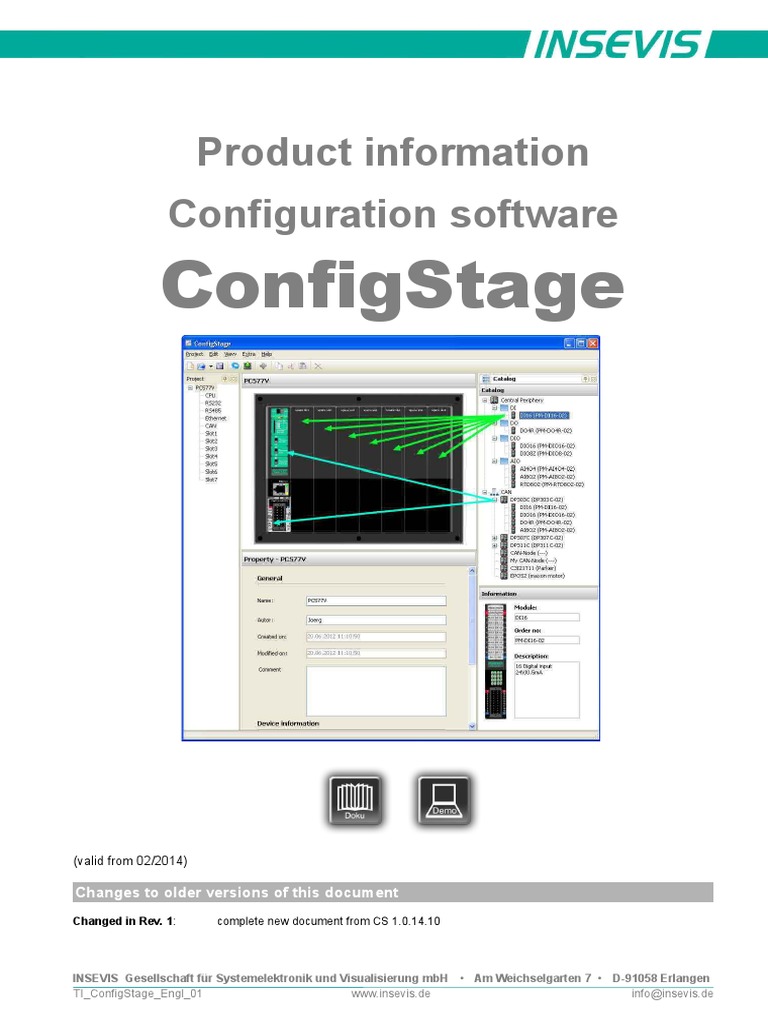 Configstage: Product Information Configuration Software | PDF ...