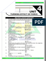 9th Physics, Ch#4, MCQ's