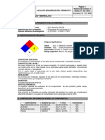 Hoja de Seguridad Gulf Hidraulico Iso 68 PDF