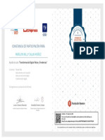 Certificado CVR TRANDIGTEMPRS-USIL01 - Campus Virtual Romero PDF