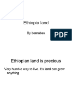 Acting Like Ethiopians