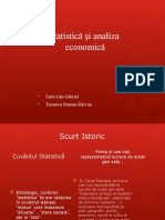 Statistică Și Analiza