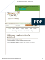 10 Big and Small Activities For Preschool - The Measured Mom PDF