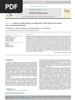 Minerals Engineering: Olli Peltosaari, Pekka Tanskanen, Eetu-Pekka Heikkinen, Timo Fabritius