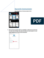 Configuración Communicator