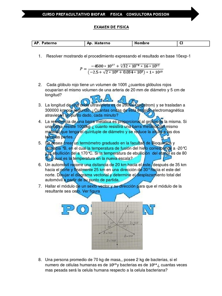 Examen Fisica 3 Pdf