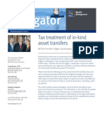 Tax Treament of In-Kind Asset Transfers PDF
