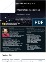 Building Information Modelling: Construction Society 5.0