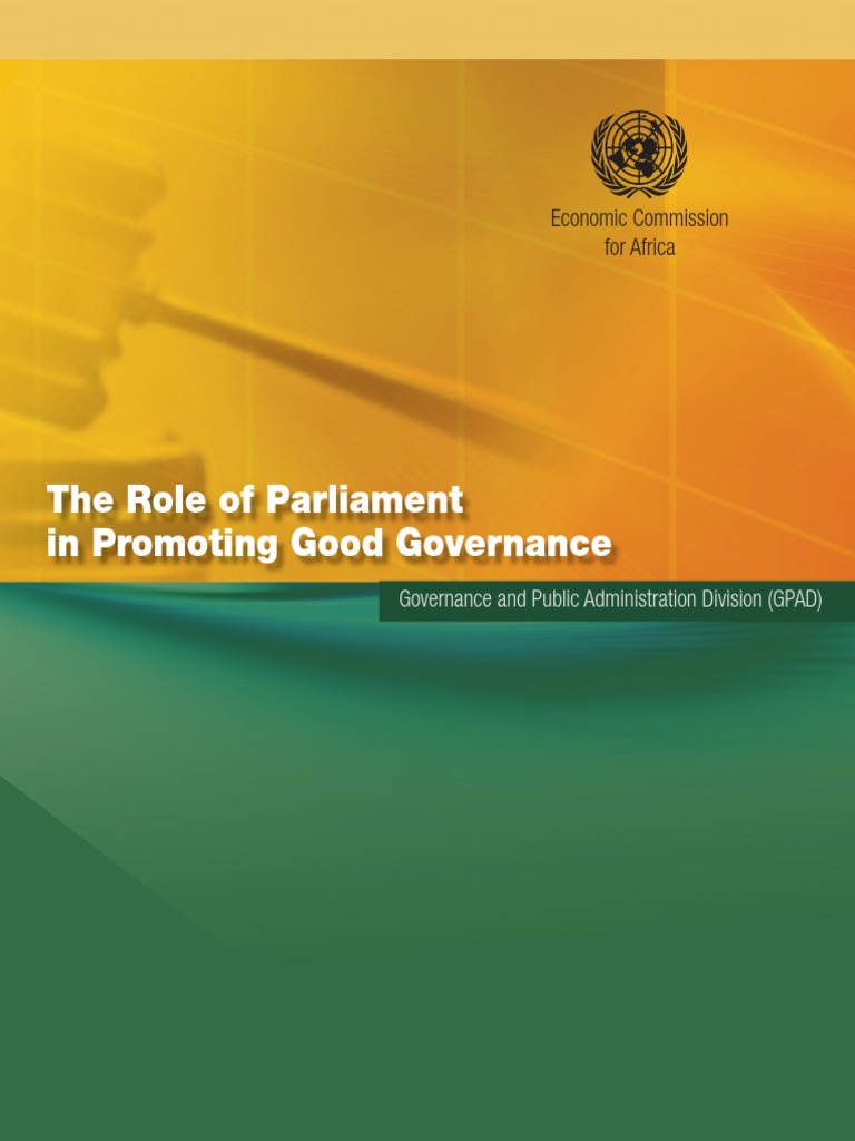 Role of Parliament in Promoting Good Governance PDF | PDF | Good ...