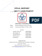 Final Report Project Assignment: Industrial Engineering - 2