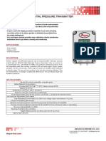 Differential Pressure Transmitter: Series 616W