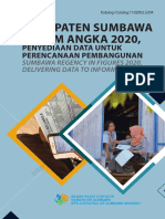 Kabupaten Sumbawa Dalam Angka 2020, Penyediaan Data Untuk Perencanaan Pembangunan PDF