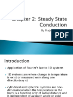 Fourier's Law 1D Heat Conduction Systems