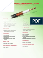 FEEDER 1 - 2 CONDUMEX Cablecoaxialflexiblepararadiofrecuencia127mm