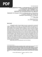 As mulheres no entorno do trabalho