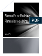 Elab. Modelos y Plan de Minas - Clase 1