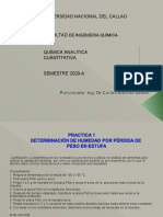 Practica 1 Laboratorio Determinacion de Humedad PDF
