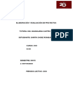 Taller Elaboración y Evaluación de Proyectos-Plan de Marketing