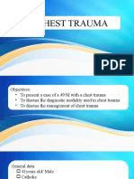 Chest Trauma Diagnosis and Management
