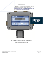 Flameproof Gas Sense Manual