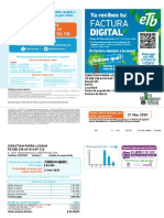 Tu Factura ETB Marzo de 2020