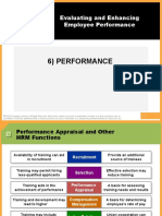 6) Performance: Evaluating and Enhancing Employee Performance