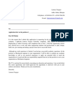 SARS Representative Appointment Letter | PDF